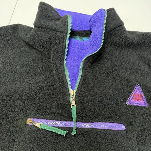 Vtg 90s SOS Sportswear Of Sweden Jacket Mens XS Red Ski Snowboard Gorpcore - Picture 5 of 10